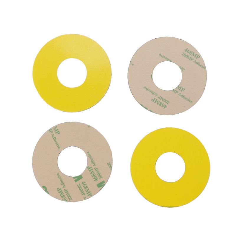 Round Silicone Sheet, Transparent Sealing High-Temperature Resistant Rubber Pad, 3mm Self-Adhesive Wear-Resistant Silicone Sealing Strip, Non-Slip Foot Pad thumbnail 2