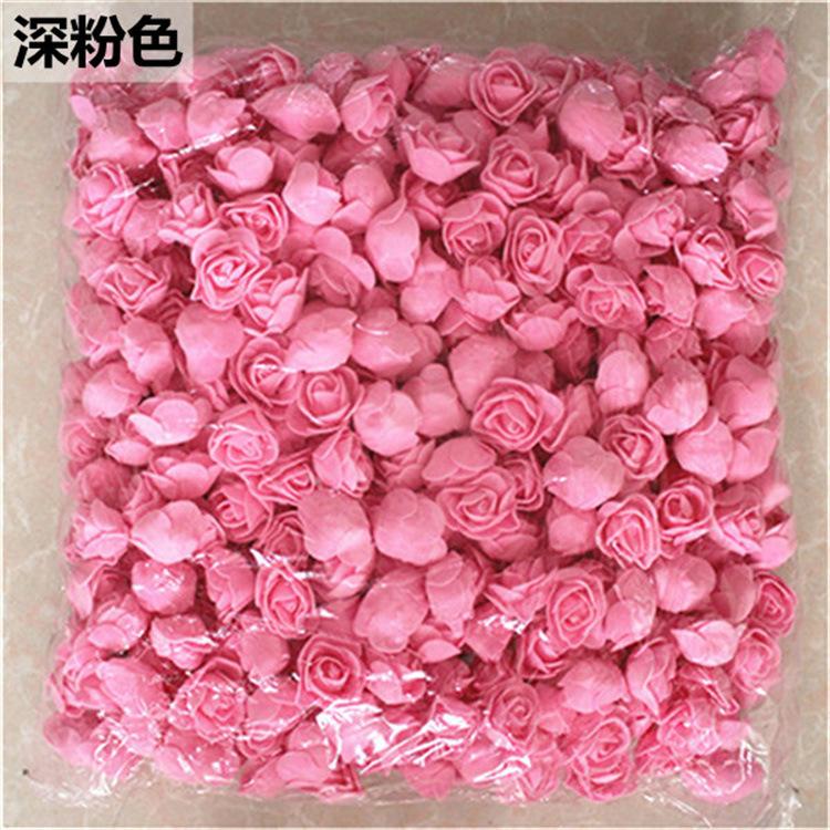 Dark pink / Diameter 3.5cm, 500 flowers per pack