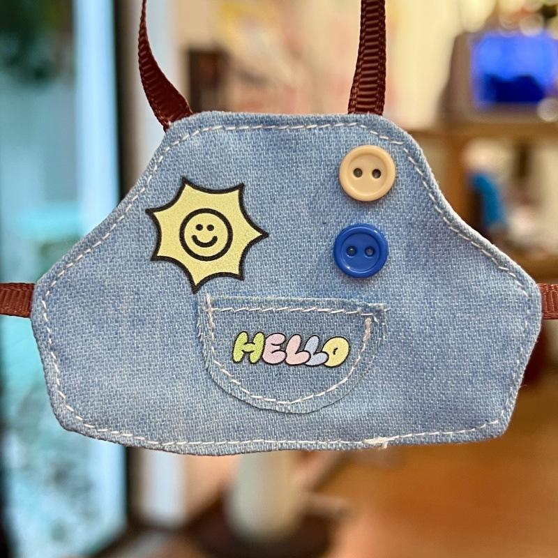 Sunlight blue denim apron