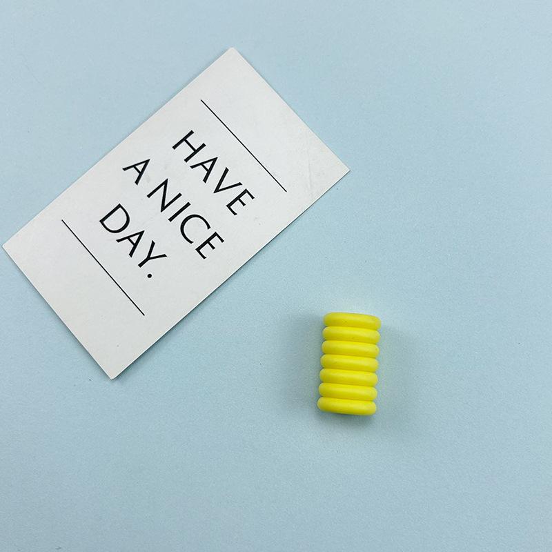 Small rope silicone ferrule accessories 7 multi-color optional imitation silicone ring for all plastic cup rope lanyard thumbnail 3