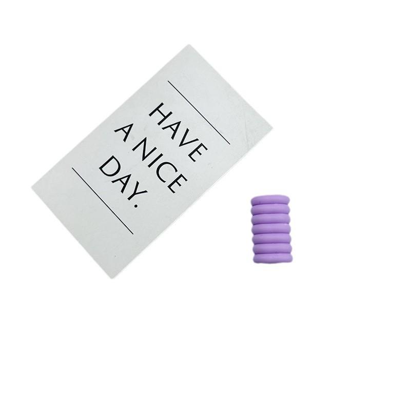 Small rope silicone ferrule accessories 7 multi-color optional imitation silicone ring for all plastic cup rope lanyard thumbnail 5