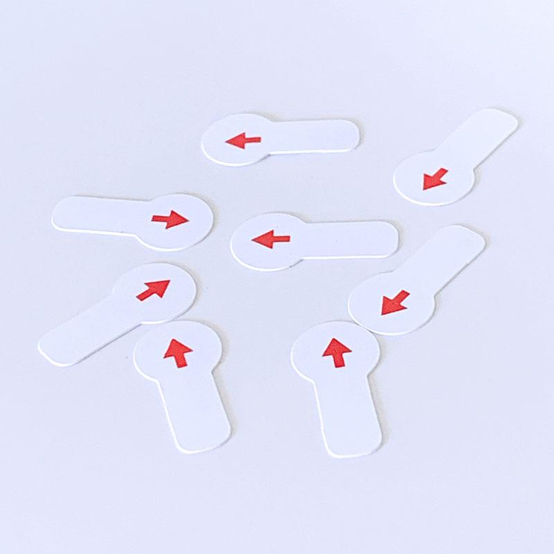 Lithium battery insert PC isolation sheet 2032 battery insulation Sheet No. 7 No. 5 battery insulation sheet thumbnail 2