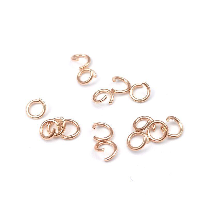 Stainless Steel Open Ring, Misaligned Ring, Bracelet, Necklace Connecting Ring, Toy Key Open Ring, Aperture Jump Ring, Zero Ring thumbnail 4