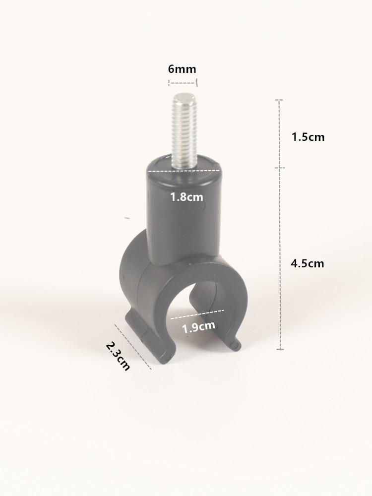 One 6mm screw buckle