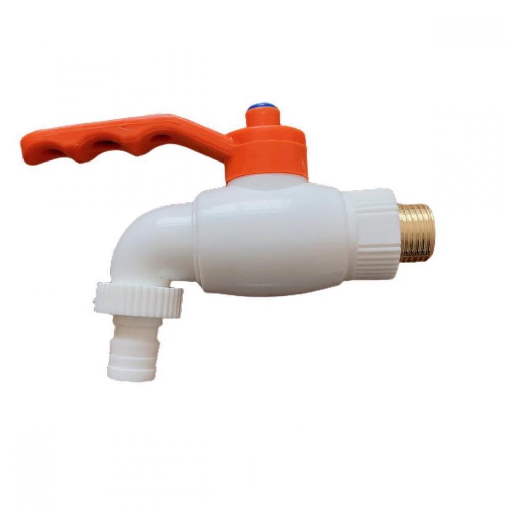 Ppr Plastic Faucet 1/2 Inch New Material Quick-Open Washing Machine Mop Sink Spout Long Spout Faucet Water Outlet Spout