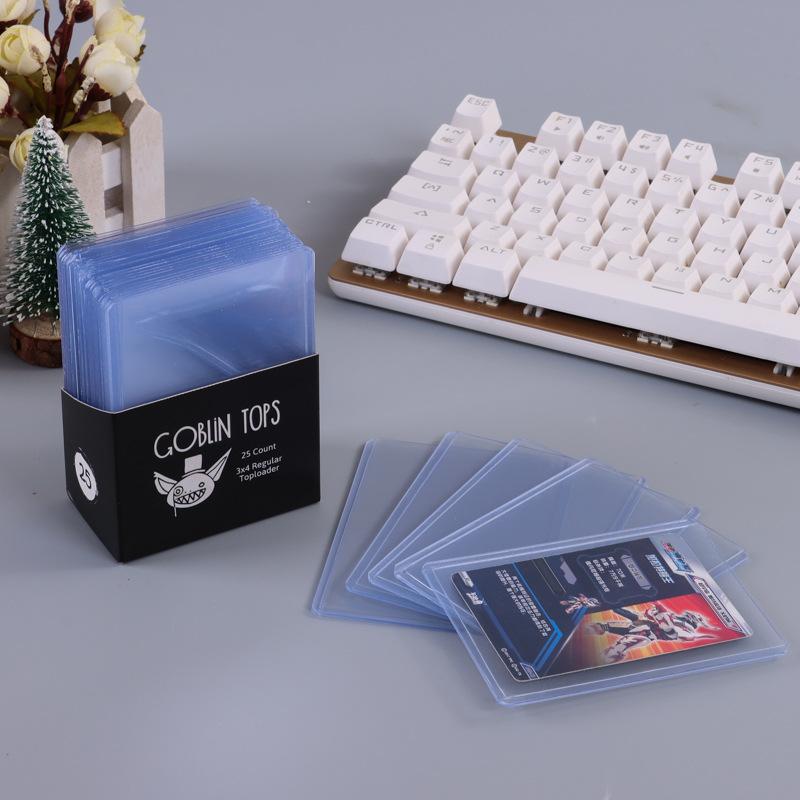 B8 Guka Pvc Card Holder Wholesale Game Card Holder Star Small Card Transparent Plastic Protective Cover Hard Plastic Sleeve in Stock