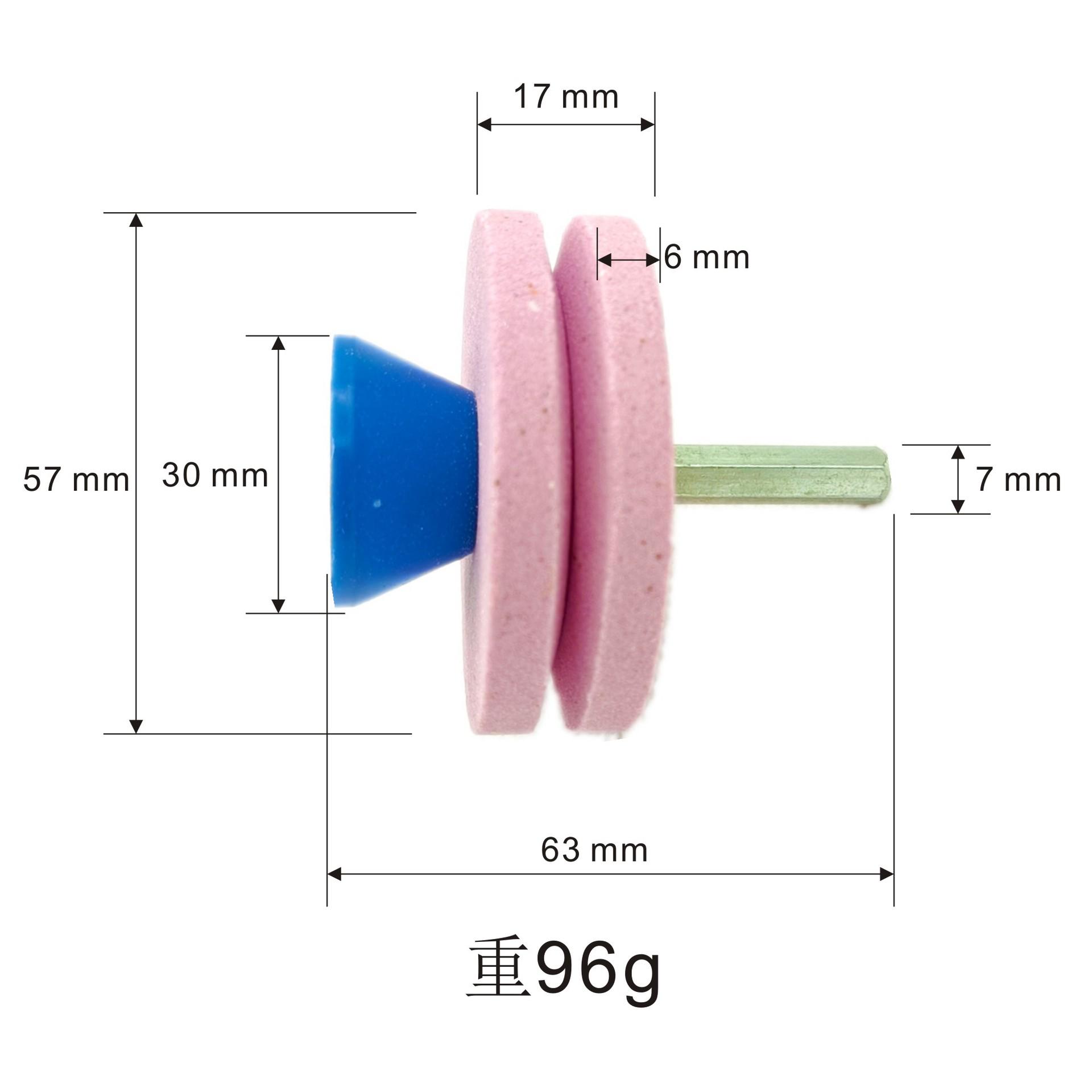 Hand Drill to Grinder Conversion Head, Pistol Drill Grinding Head, Grinding Wheel, Metal Polishing Sharpener Grinding Wheel thumbnail 3