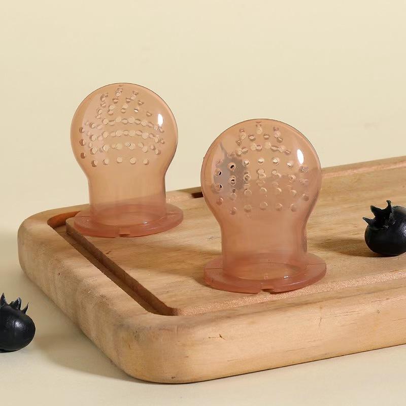 Baby Bite Mesh Bag Fruit Silicone Mesh Bag Nutritional Fruit and Vegetable Mesh Bag Silicone Pacifier thumbnail 3