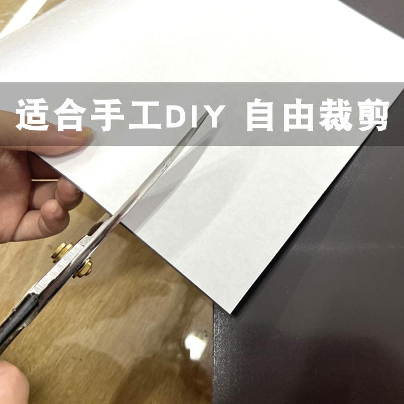 Single-Sided Adhesive Rubber Soft Magnet Sheet, Strong Magnetic Refrigerator Rubber Soft Magnet Sheet, Round, Square, and Irregular Shaped Magnetic Stickers thumbnail 4