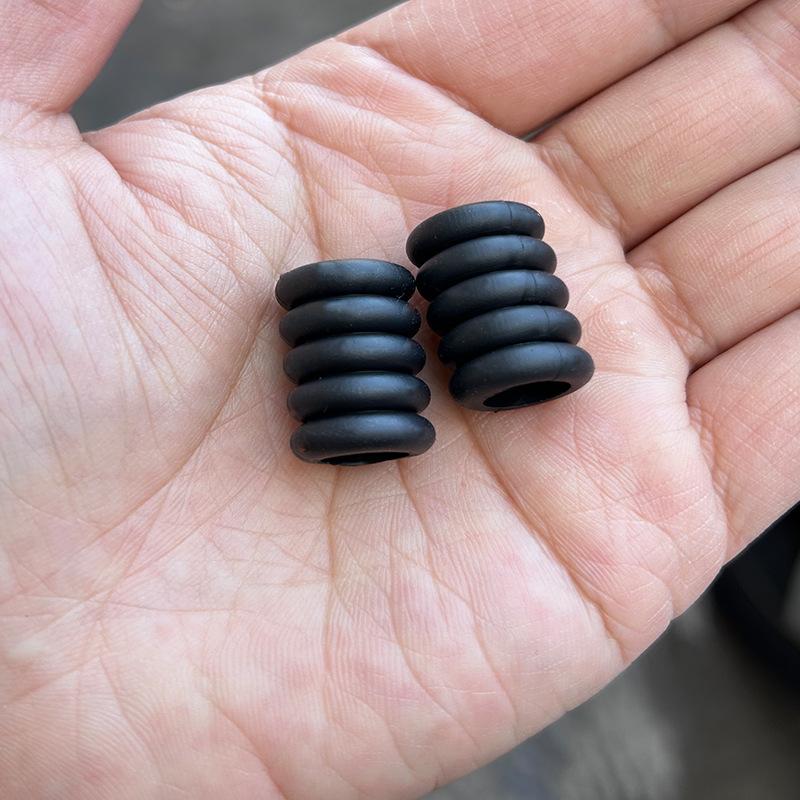 5 sections soft circle black