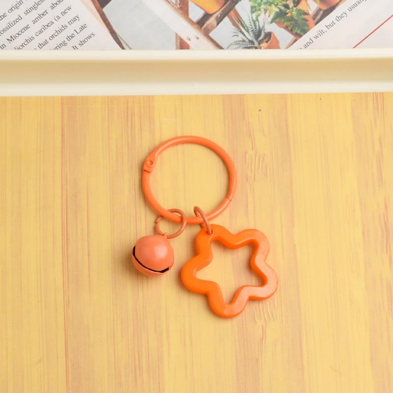 [Orange] five-pointed star + ring + 14mm Bell