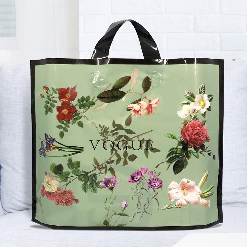 Green bottom retro flowers; 14 silk trumpet 30*25 bottom 6CM;10