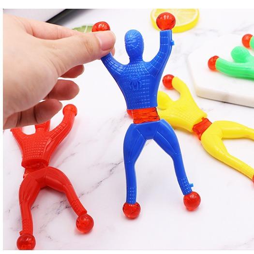 Wall Climbing Man Wall Climbing Spider-Man Sticky Little Man Sticky Cici Palm Sticky Toy Spider-Man Children Decompression Artifact