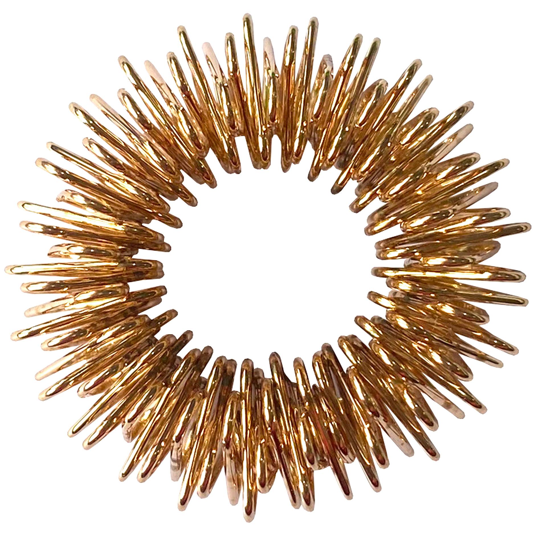 Rose gold spring ring 2.6g