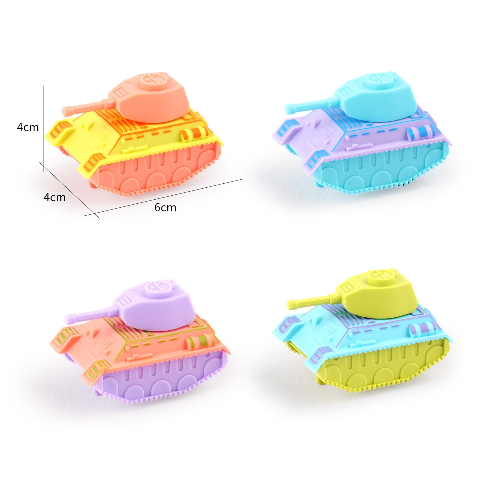 Color pull-back tank - price per unit