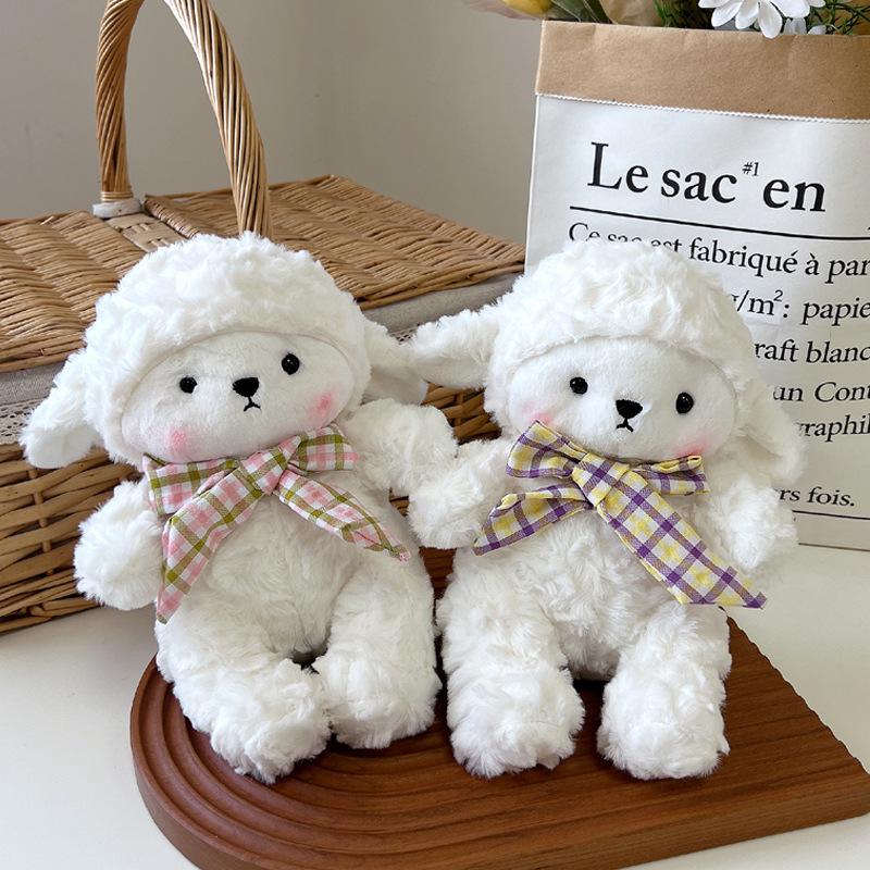 Bow tie lamb / Boutique 8-inch/single price/color mix and match