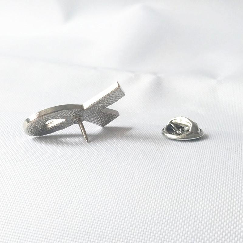 Factory Direct Sales Pink Heart Ribbon Brooch Anti-Breast Gland Cancer Moxa Nourishing Slightly Seal Clothing School Bag Accessories thumbnail 4