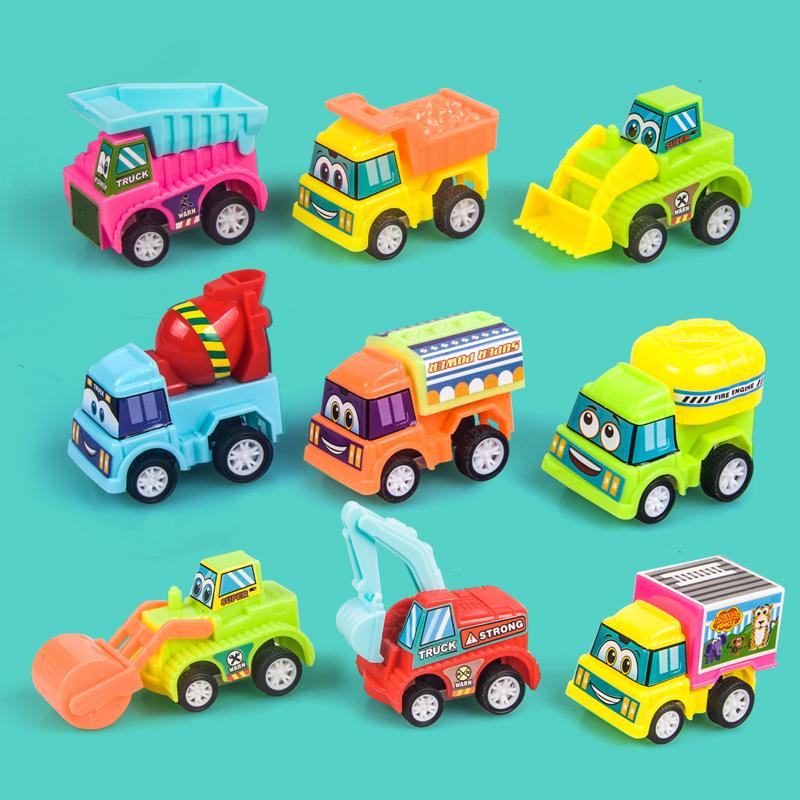 Cross-Border Pull-Back Car Toy Gashapon Gift Sugar Gift Engineering Vehicle Car Dinosaur Wholesale Holiday Gift thumbnail 3