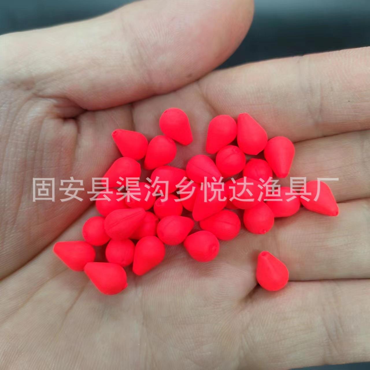 New red fan-shaped top bead / Please place an order in multiples of 100 pieces for each specification, otherwise it will not be shipped. Thank you