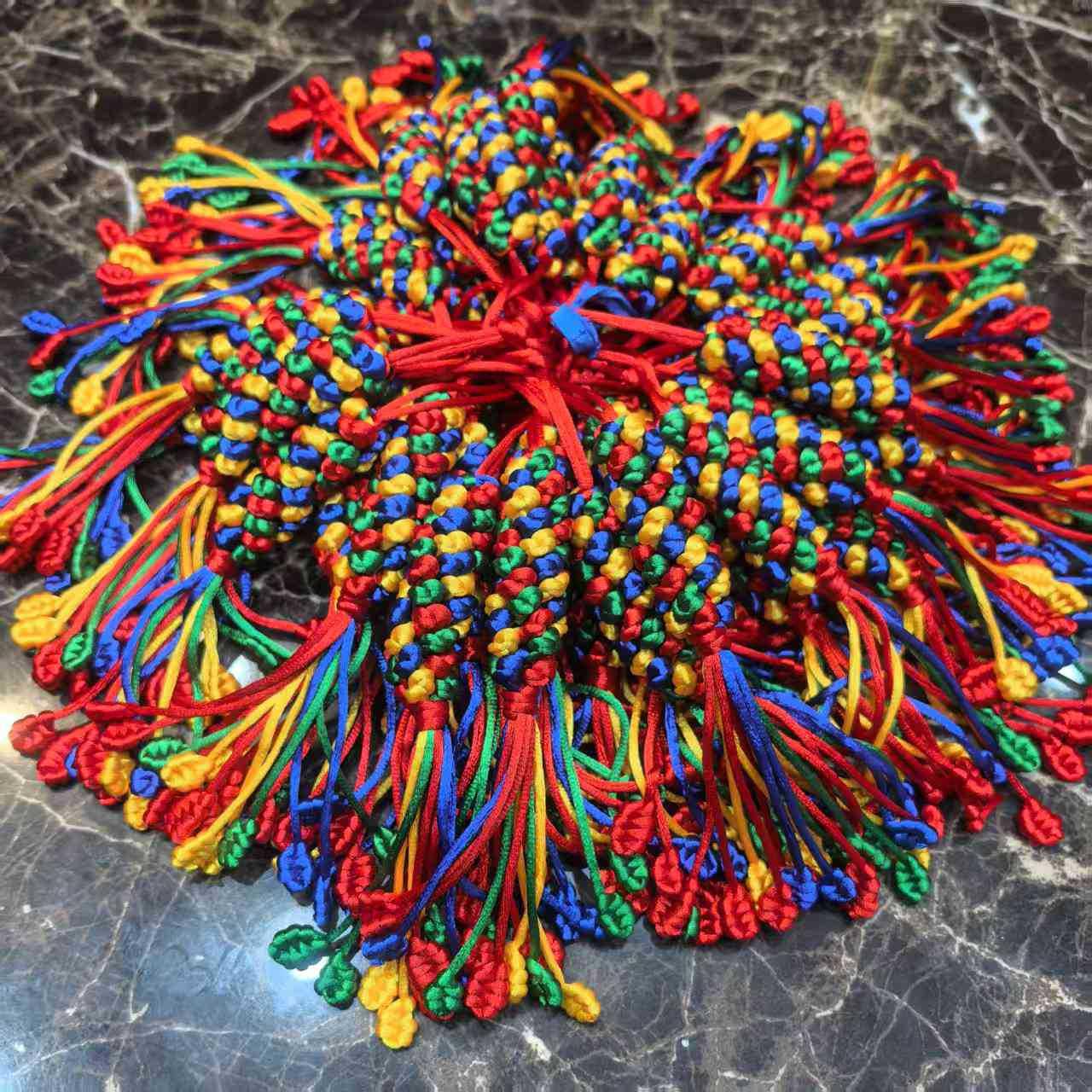 Pineapple knot edge knot Xizang car hanging box knot edge knot Xizang car hanging