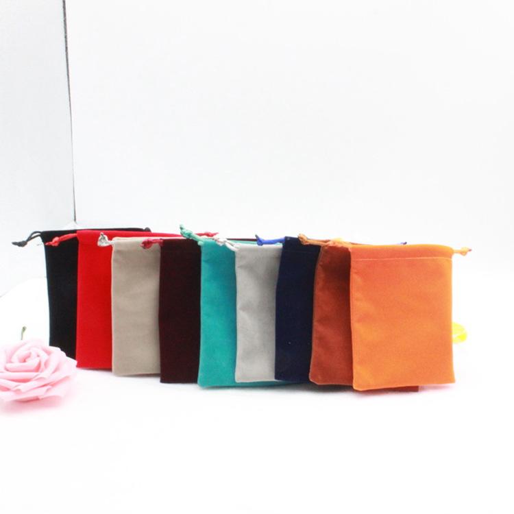 Jewelry Bag Bracelet Jewelry Small Ornaments Storage Bag Velvet Bucket Jewelry Packaging Flannel Bag thumbnail 5