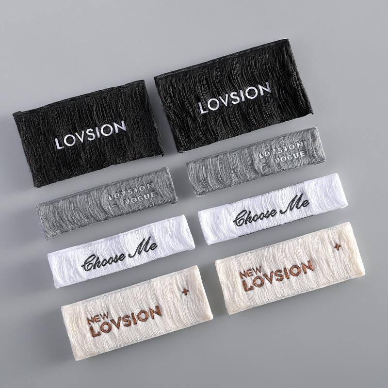 Custom Clothing Collar Labels, Custom Fabric Labels, Custom Woven Labels, Side Labels, Trademark Labels, Custom Clothing Tags, Direct Supply from the Original Manufacturer thumbnail 4