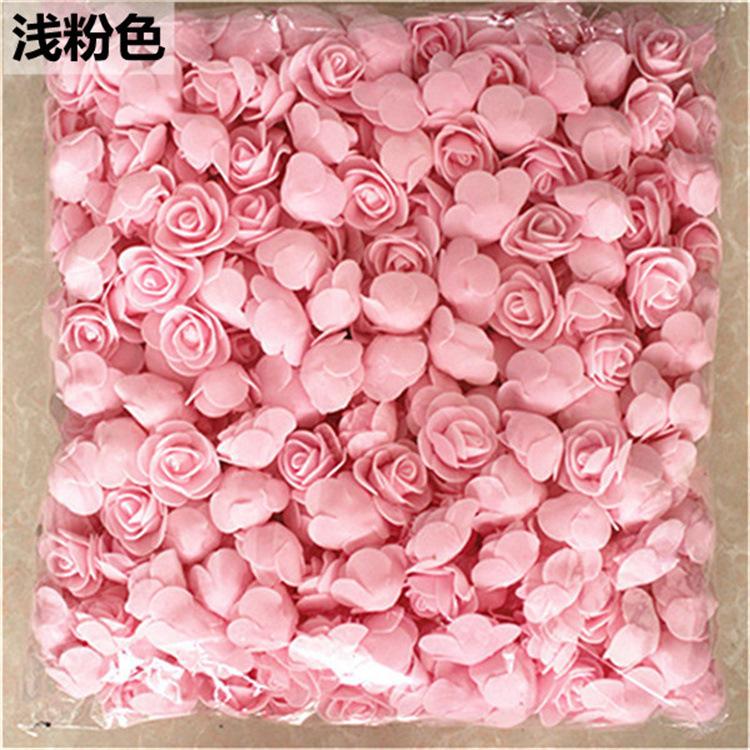 Light pink / Diameter 3.5cm, 500 flowers per pack