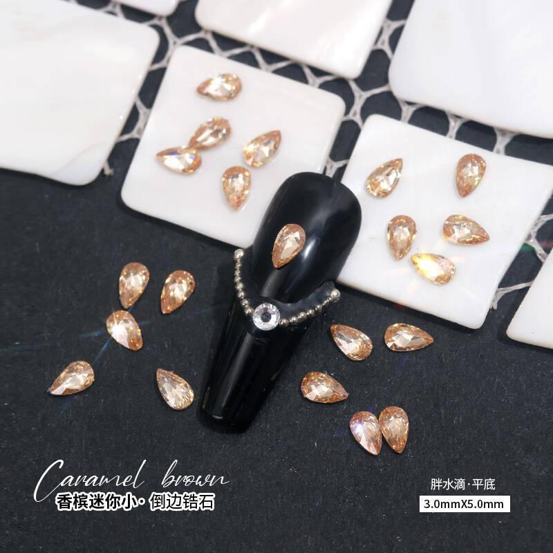 [fat water drops·fine zirconium] 3x5mm single