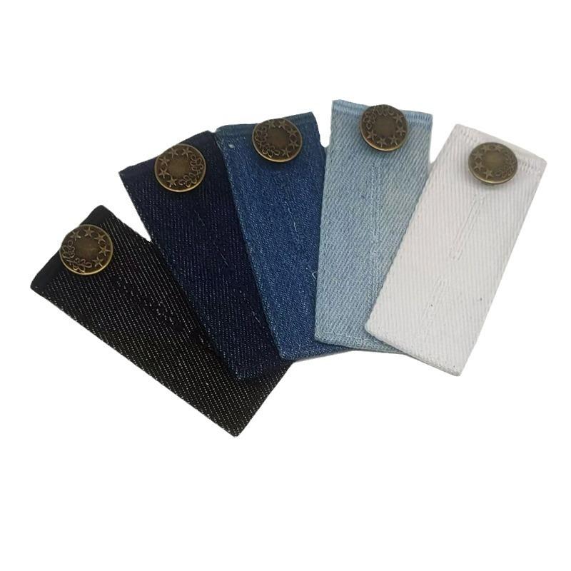 Cross-Border Hot-Selling Denim Fabric Pants Buttons, Adjustable Extension Buttons, Extended Pants Buttons, Extension Buttons in Stock, Wholesale from Manufacturer thumbnail 5