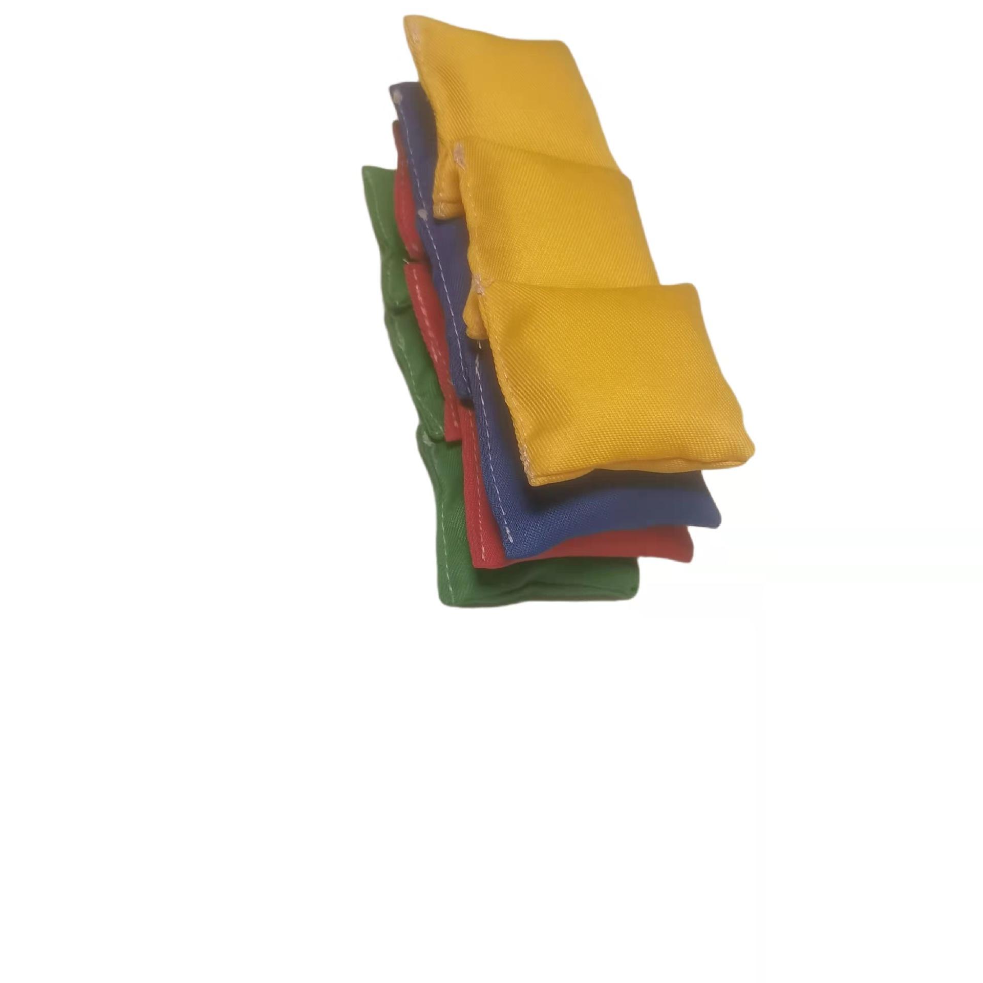 Sandbags Children's Sandbags Kindergarten Primary School Toys Handmade Flat Sandbags Hand-held Small Color Small Sandbags