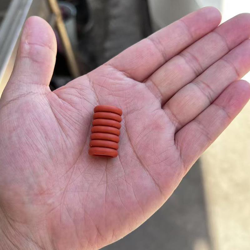 7-section soft ring coffee color