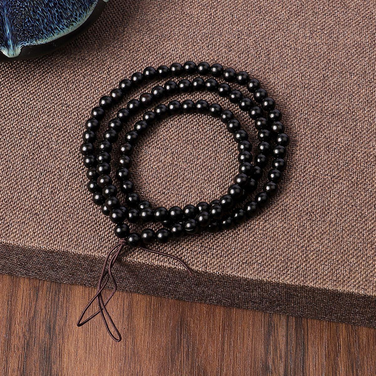 Ebony / 8mm (loose beads)