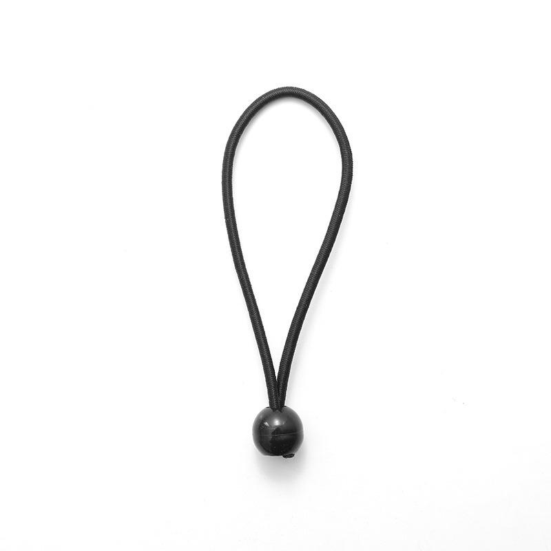 Elastic Ball Head Black Strap Camping Style Outdoor Elastic Trampoline Strap Tent Fixing Rope Source Factory thumbnail 5