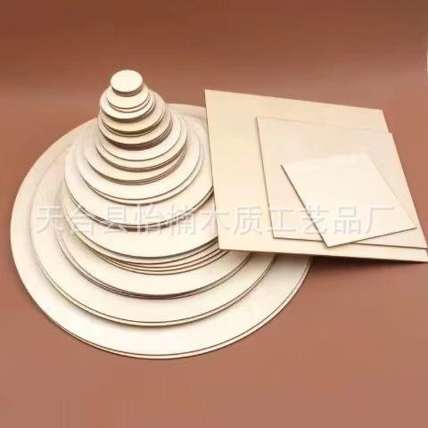 Round Wood Chips, Square Wood Chips, Handmade, Various Shapes, New Styles, Christmas Logs, Wood Products Wholesale thumbnail 4