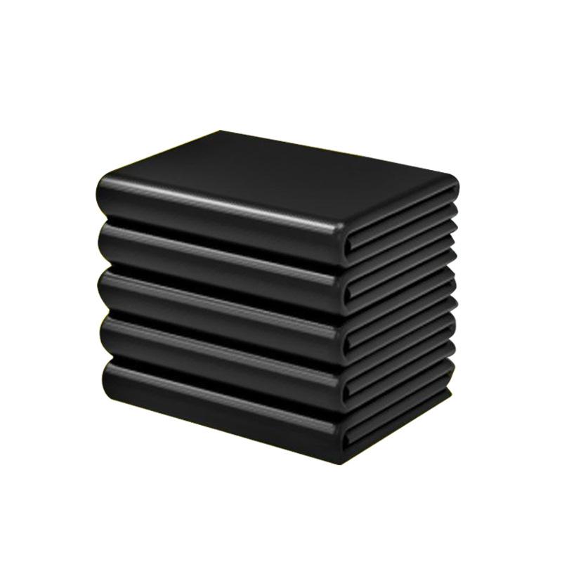 Large garbage bag disposable commercial plastic bag black property Hotel flat pocket vest bag thumbnail 5