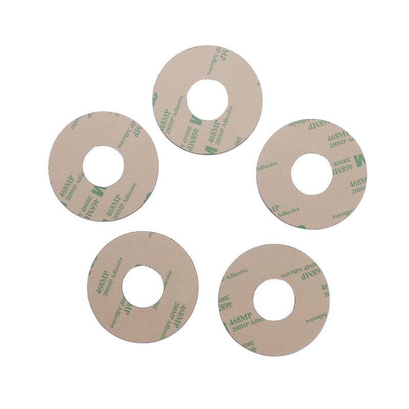 Round Silicone Sheet, Transparent Sealing High-Temperature Resistant Rubber Pad, 3mm Self-Adhesive Wear-Resistant Silicone Sealing Strip, Non-Slip Foot Pad thumbnail 3