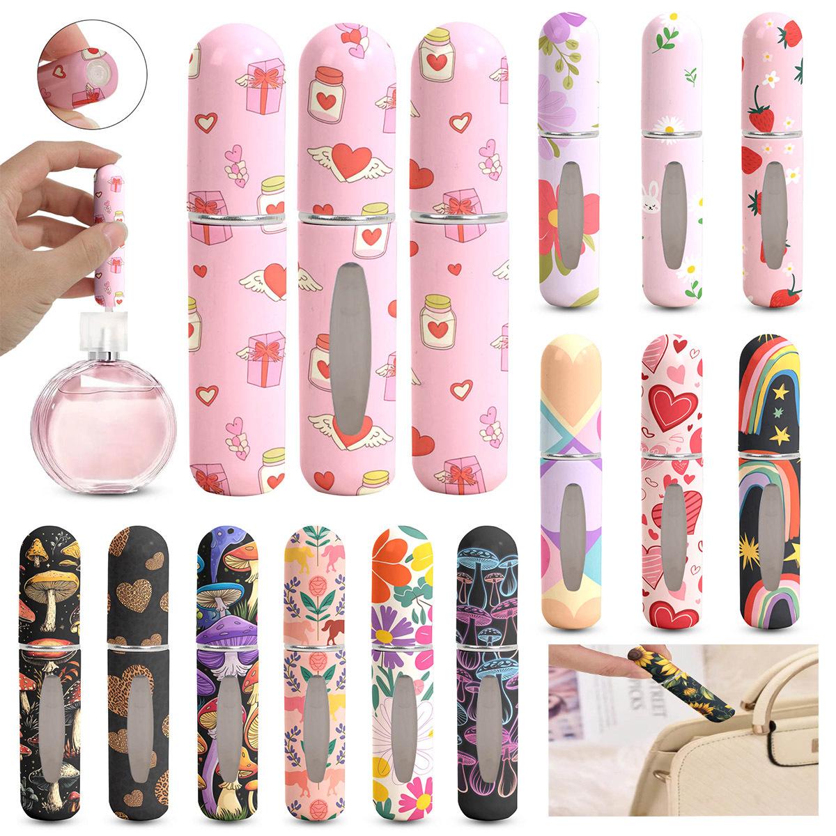 Cross-border Explosive Cute Plastic Perfume Bottled Small Sample Portable Travel Bottom Direct Filling High-grade Spray Bottle thumbnail 2