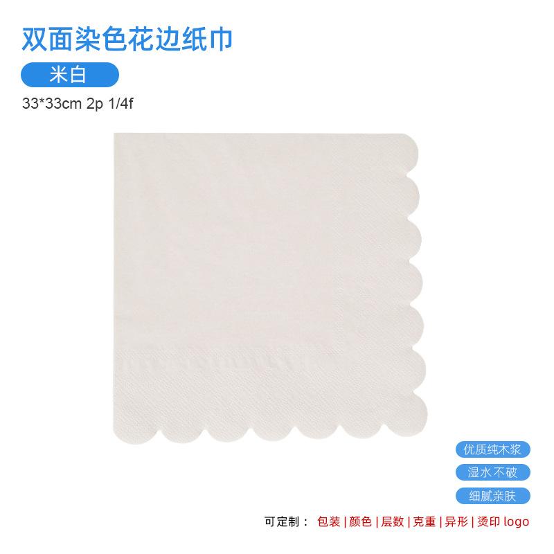 【lace 03】off-white 33x33