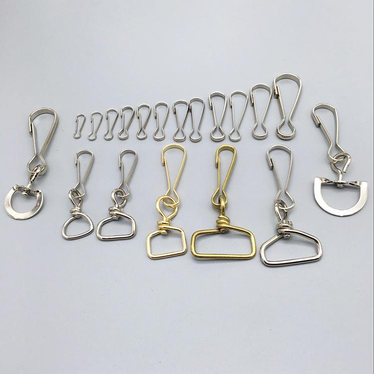 Zhu bile buckle metal iron Zhu bile buckle 304 stainless steel Zhu waist buckle rotating pig bile buckle connection buckle manufacturers wholesale thumbnail 2