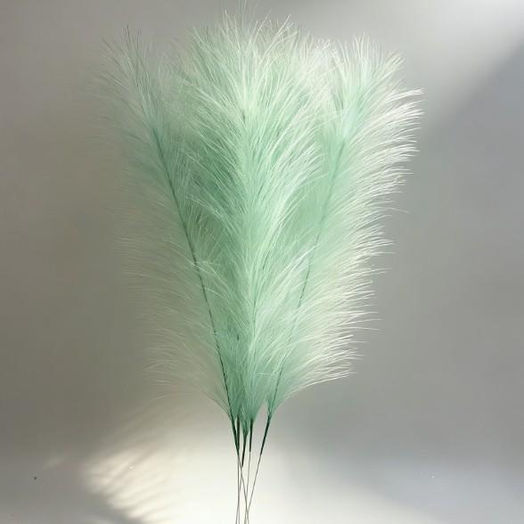 Mint green single stem 43cm