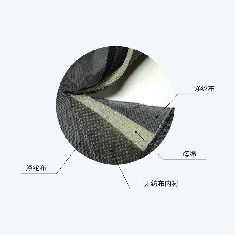 Hotel disposable eye mask aviation travel sleep eye mask breathable polyester solid color eye mask earplugs wholesale thumbnail 3