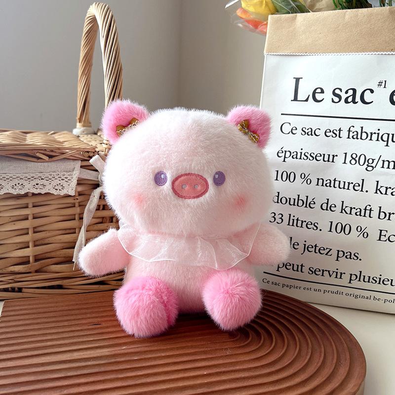 Bow tie piggy / Boutique 8-inch/single price/color mix and match