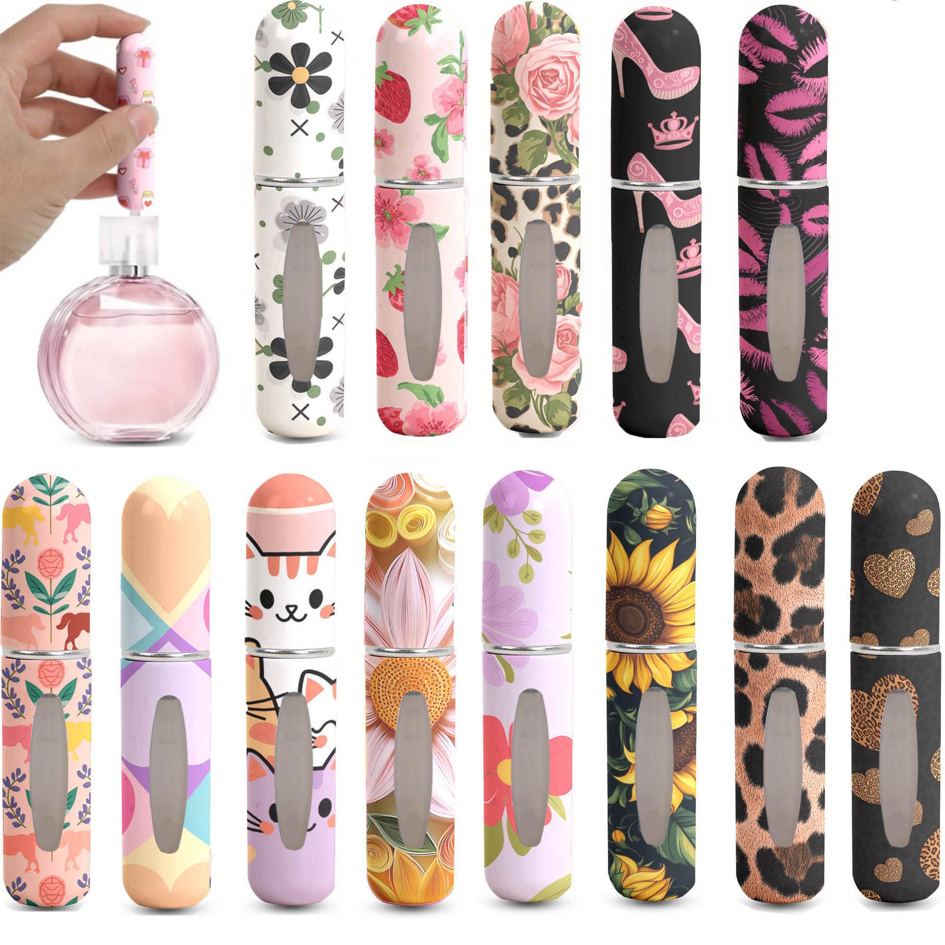 Cross-border Explosive Cute Plastic Perfume Bottled Small Sample Portable Travel Bottom Direct Filling High-grade Spray Bottle thumbnail 4