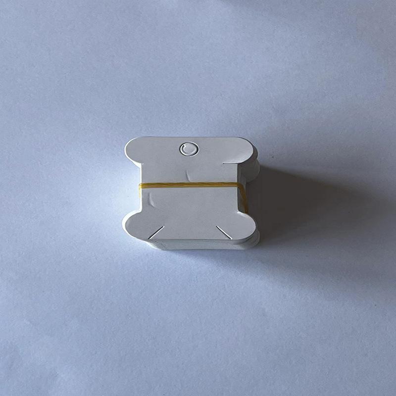 Embroidery Thread Board DIY Cardboard Winding Board Cross Stitch White Cardboard Wrapping White Board Wholesale Can Be Added with Logo