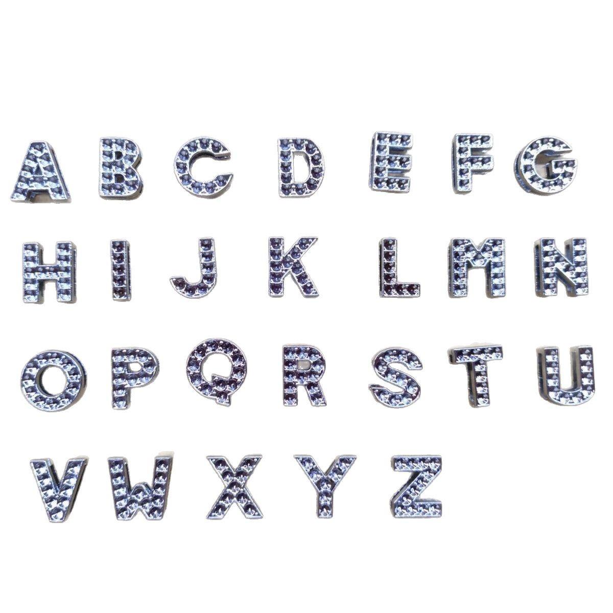 8Mma-Z Diamond English Letter Jewelry Capital Letter DIY Accessories Necklace Pendant Personalized Bracelet DIY Accessories thumbnail 5