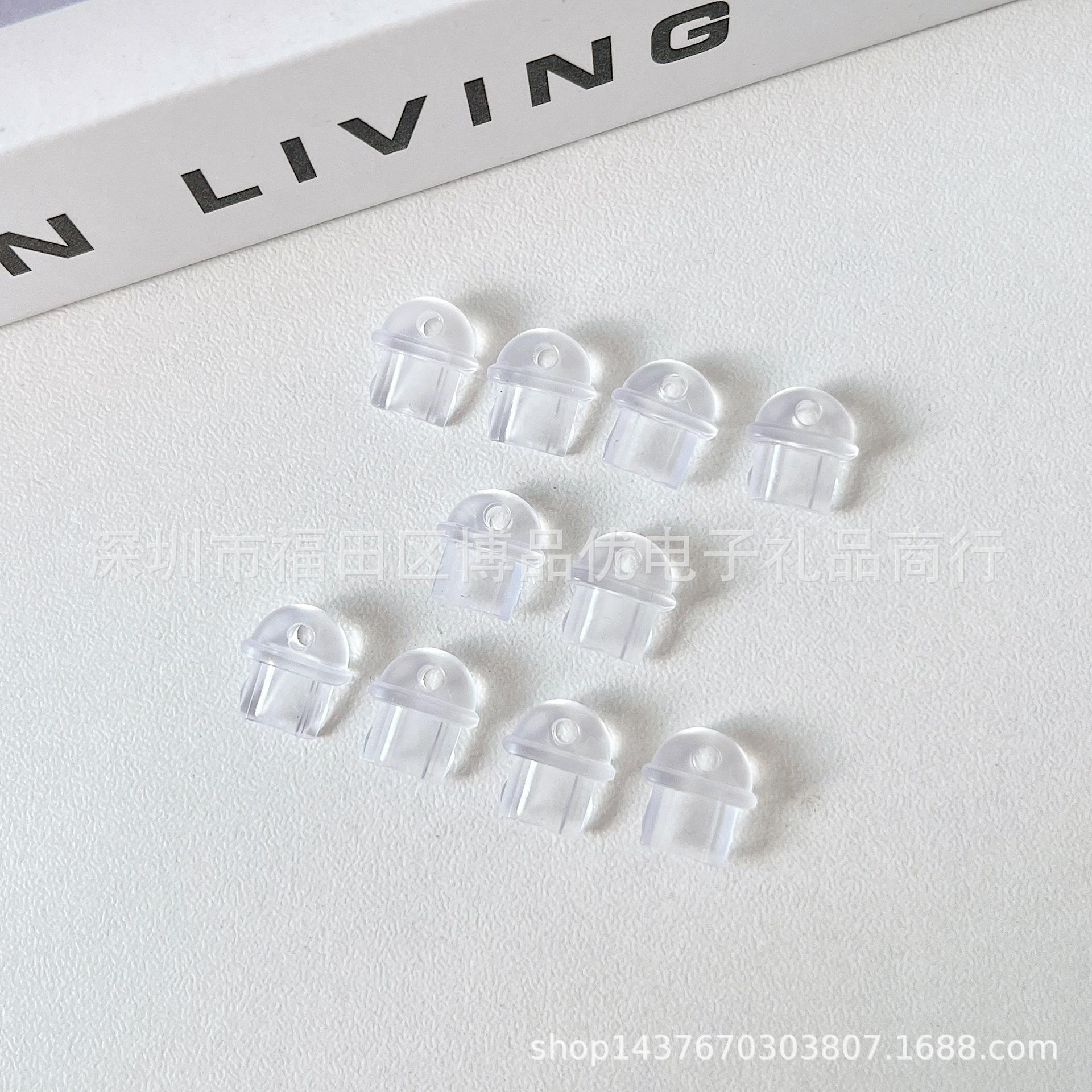 Type-C charging port flat fruit data port with hole Android mobile phone dust plug for red rice vivo DIY thumbnail 4