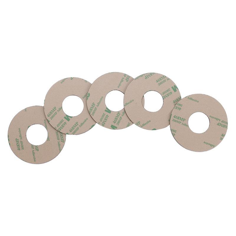 Round Silicone Sheet, Transparent Sealing High-Temperature Resistant Rubber Pad, 3mm Self-Adhesive Wear-Resistant Silicone Sealing Strip, Non-Slip Foot Pad thumbnail 5