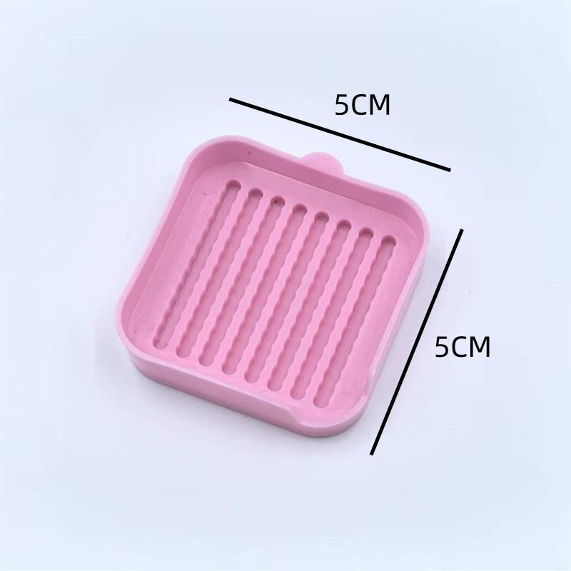 One bean plate (pink)