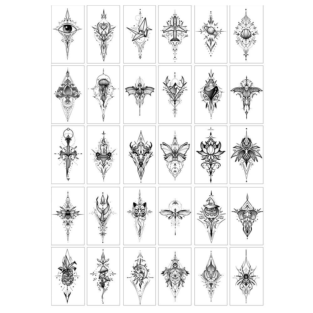 5.7*9.7cm (quantity: 30 for a set) / Tc-a package set of 30 sheets