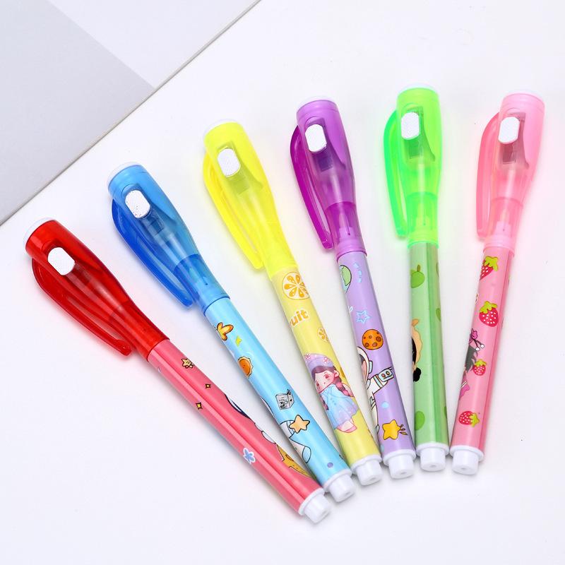 Magic invisible highlighter writing multifunctional UV invisible lighting pen student fun stationery factory direct sales thumbnail 5